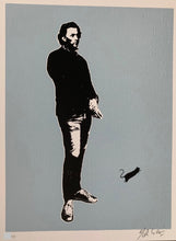 Load image into Gallery viewer, Blek Le Rat - Frederic Chopin (Blue)
