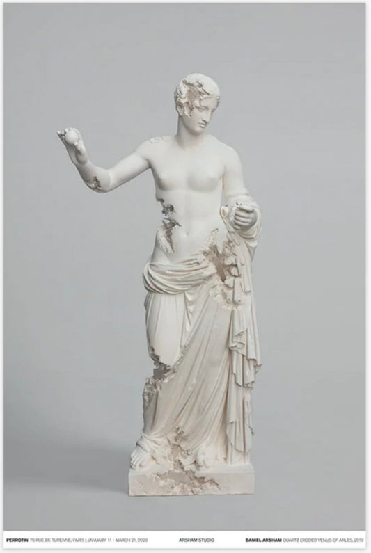 Daniel Arsham- Quartz Eroded Venus of Arles (Poster )