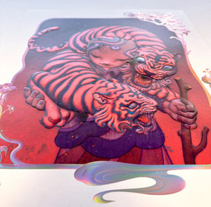 James Jean - Sanctuary ( Tigers, Red)