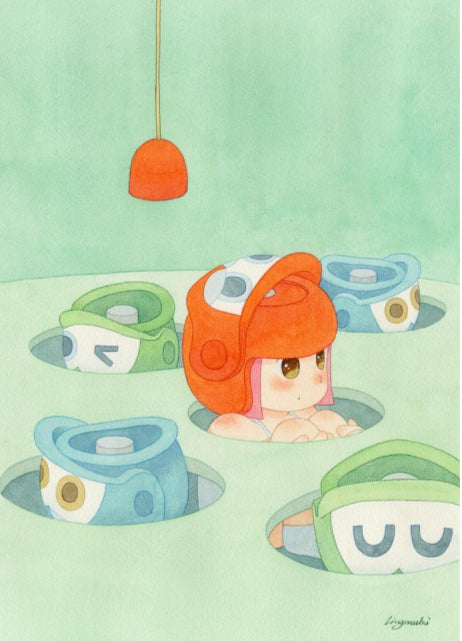 Ling muki - Muki in a Fishing Game
