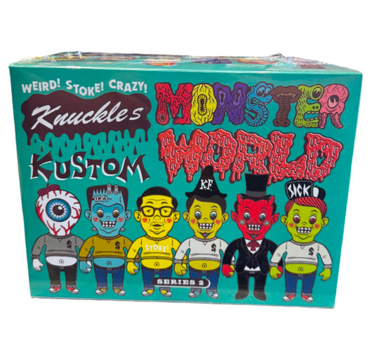 HEADLOCKSTUDIO - Knuckle's Monster World Mini Figure Blind Box (Series 2) (FULL CASE OF 12 BLIND BOXES)