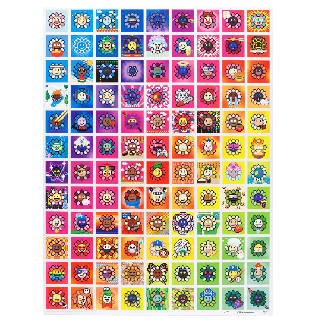 Takashi Murakami - 108 Bonno Murakami.Flowers