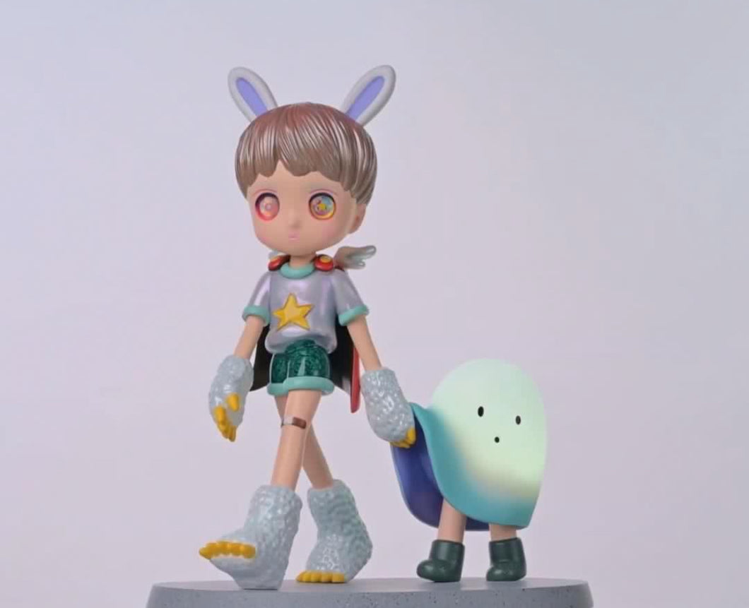 Hikari Shimoda - Light Up Lonely Hero and Obake (Jelly Purple)