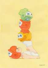 Load image into Gallery viewer, Ling muki - Balancing (Watercolour)
