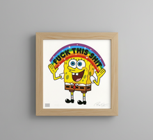 Load image into Gallery viewer, Ben Frost - EVERYTHING IS FINE (Spongebob, Rainbow)
