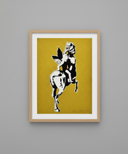 Load image into Gallery viewer, Blek le Rat - The Centaur (Sagittarius, Yellow)
