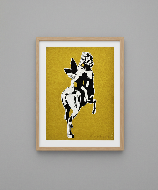 Blek le Rat - The Centaur (Sagittarius, Yellow)