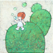 Load image into Gallery viewer, Ling muki - Bubbles and cactus
