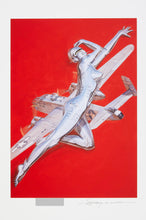 Load image into Gallery viewer, Hajime Sorayama - Giclée #SP 91 ( Sexy Robot, Plane, Red)
