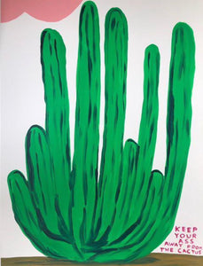 David Shrigley - Keep your ass away from the cactus