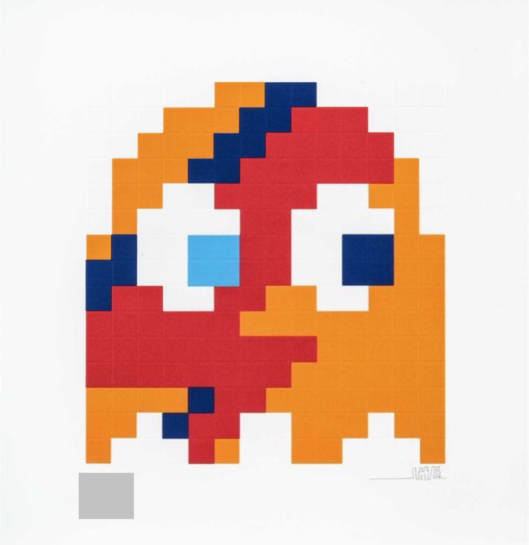 Invader - Aladdin Sane (Clyde, Orange, Blue)