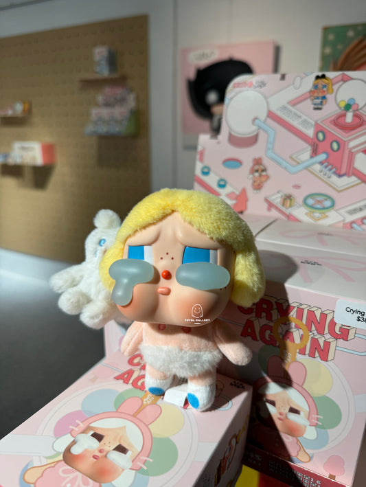 Crybaby Molly - Crying Again Vinyl Face Plush (Secret, Baby Blonde)