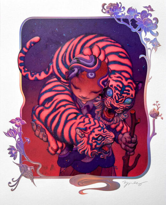 James Jean - Sanctuary ( Tigers, Red)