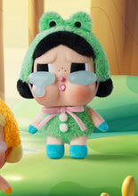 Load image into Gallery viewer, Crybaby Molly - What A Frog (Crying Again, Vinyl Face Plush, Green)
