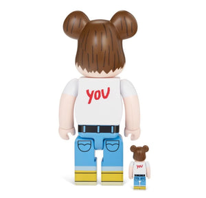 Javier Calleja - Fuck You Be@rbrick 400% + 100% ( Bearbrick, Medicom Toy )
