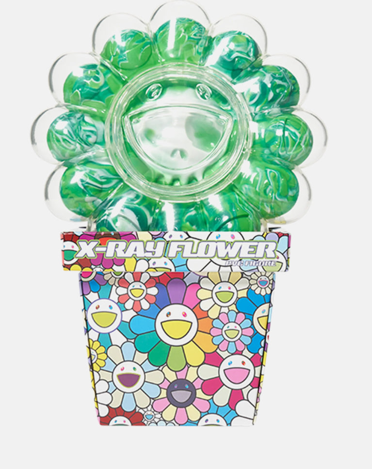 Takashi Murakami - X-Ray Green Flower (Hiddy, Secret Base)