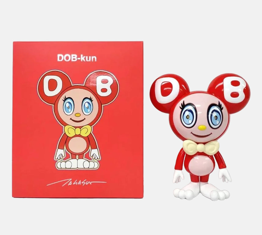 Takashi Murakami - DOB - kun (Camellia Red Statue)