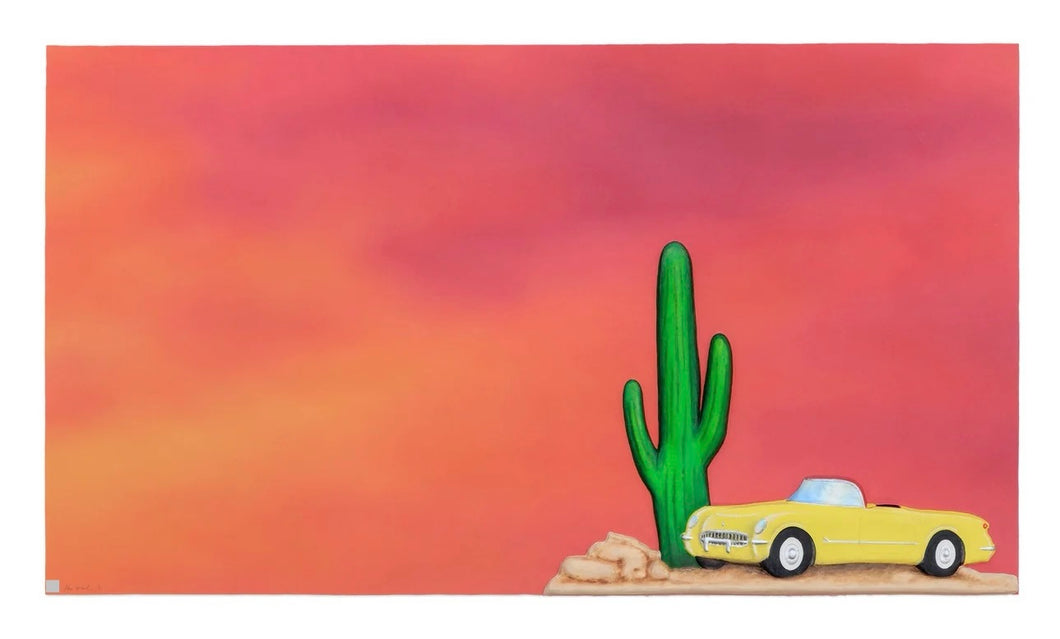 Alex Israel - DESPERADO (Yellow Car)