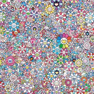 Takashi Murakami - Flowers and Skulls