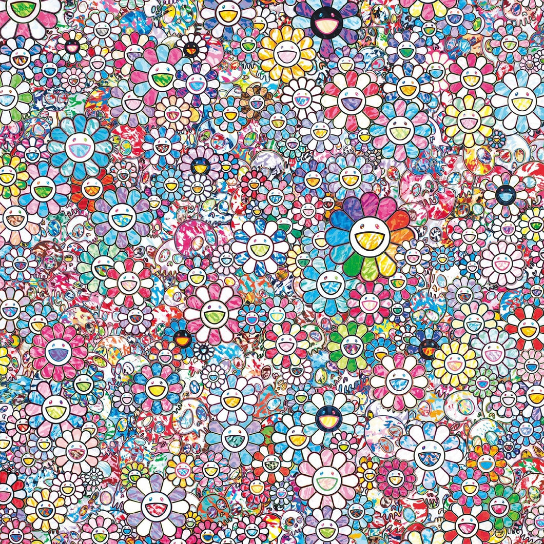 Takashi Murakami - Flowers and Skulls