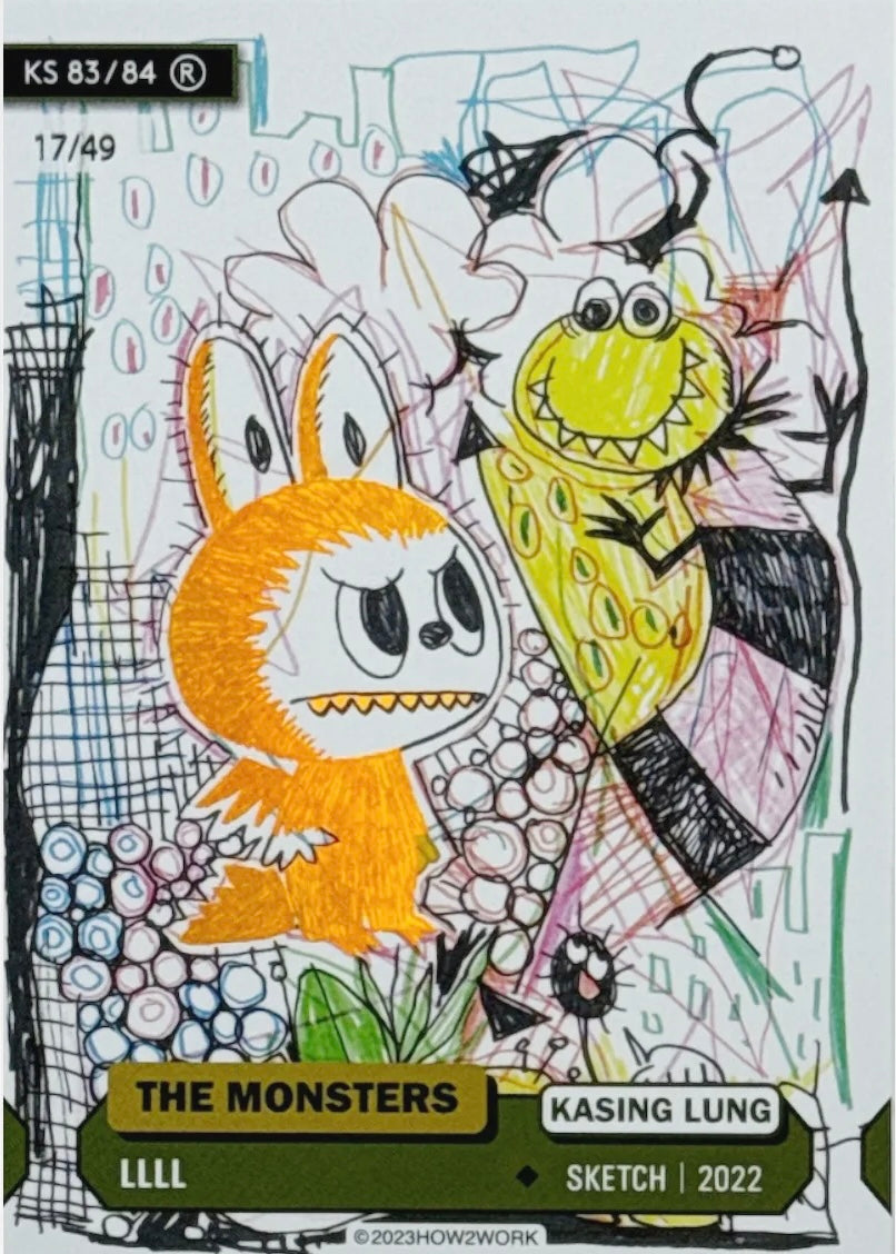 Kasing Lung - Trading Card How2Work CTC The Monsters Series 1