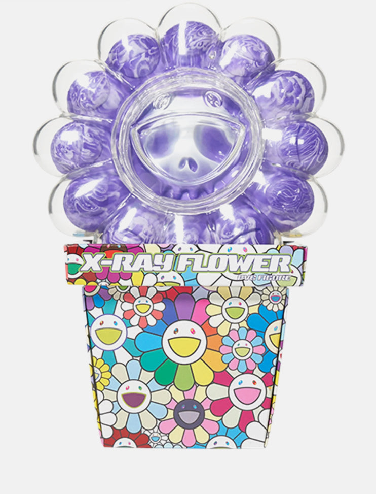 Takashi Murakami - X-Ray Purple Flower (Hiddy, Secret Base
