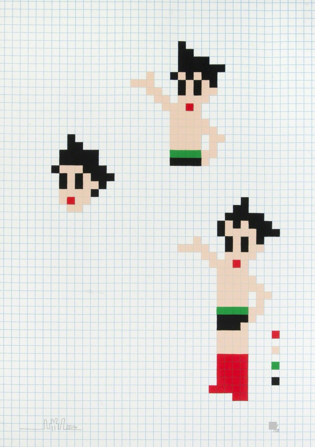 Invader - Astroboys (Atom, Astro Boy)