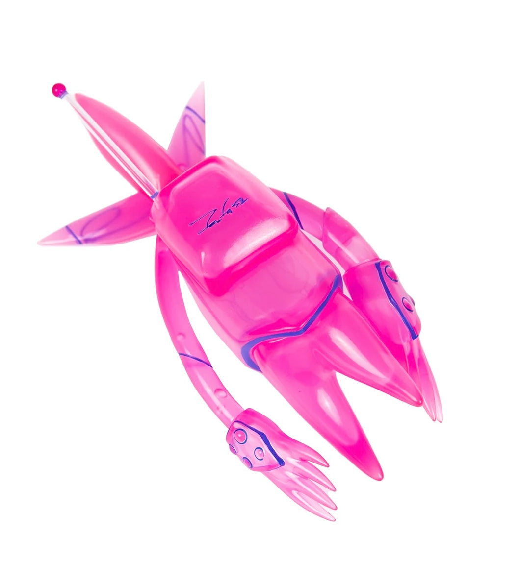 FUTURA FL-001 フィギュア Futura - FL-001 MINI POINTMAN [PINK TRANSPARENT – Toyol Toys