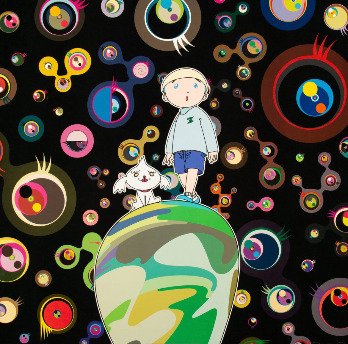 Takashi Murakami - Jellyfish Eyes - Max and Shimon in the