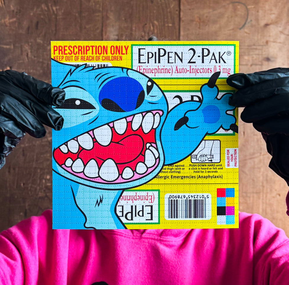 Ben Frost - Weekend Trip A Stitch in Time Blotter