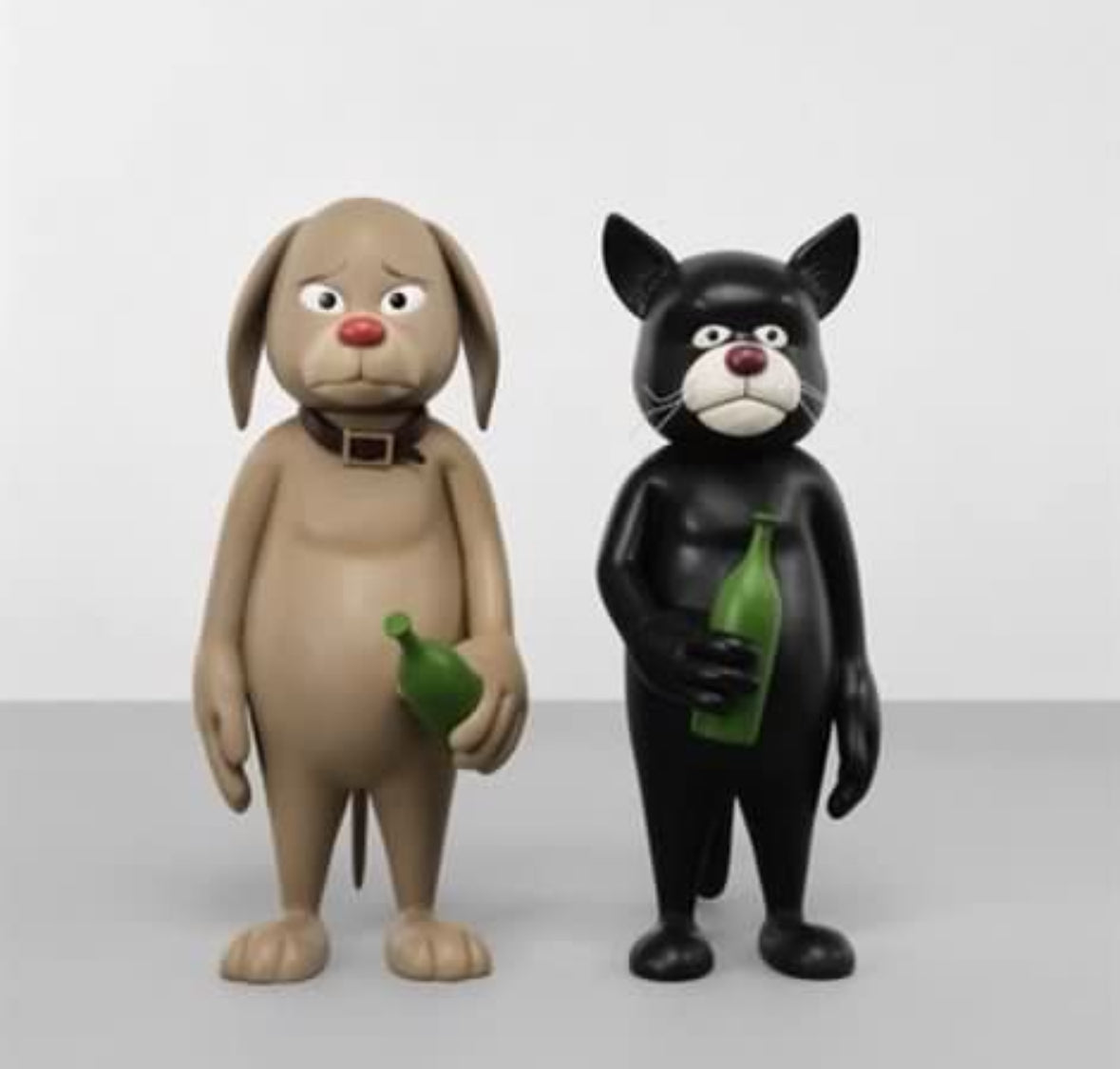 Yusuke Hanai - Miklos and Gidget ( Dog, Cat, Bottles )