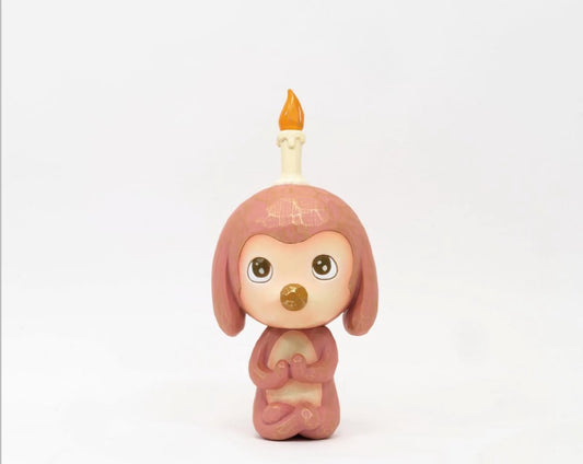 Chen Weiting - Keep Balance (陳威廷, Sculpture, Candle Dog, Pastel, Fade)