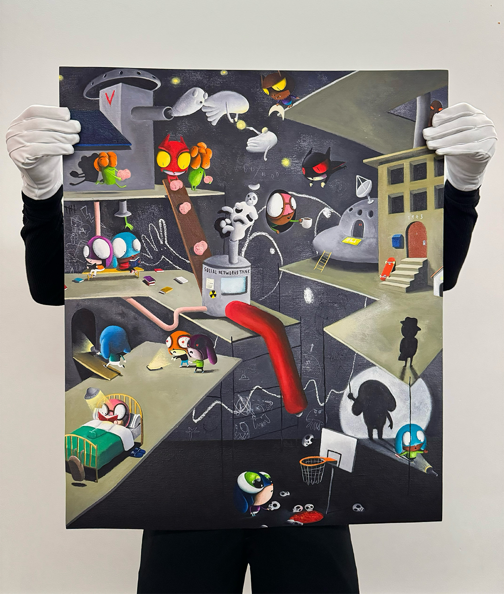 edgar plans 画集　エドガープランツ Edgar Plans（エドガー・プランズ）の作品「Street Artists I