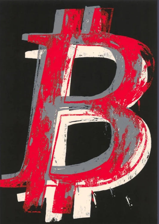 Mr. Brainwash - Bitcoin (Black)