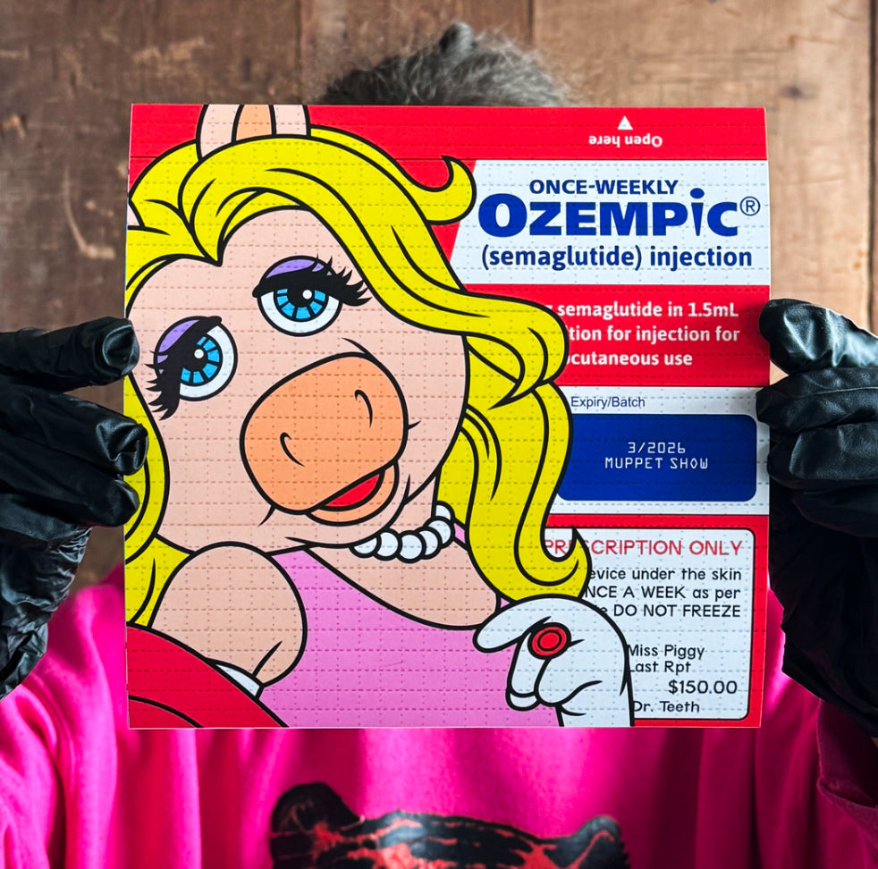 Ben Frost - Weekend Trip Miss Piggy on Ozempic Blotter
