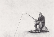 Load image into Gallery viewer, Andrew Scott  - Hooked  (Fishing, Old Man)

