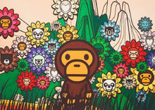 Load image into Gallery viewer, Arkiv Vilmansa - Paradise ( Monkey, Bathing Ape, Flowers)
