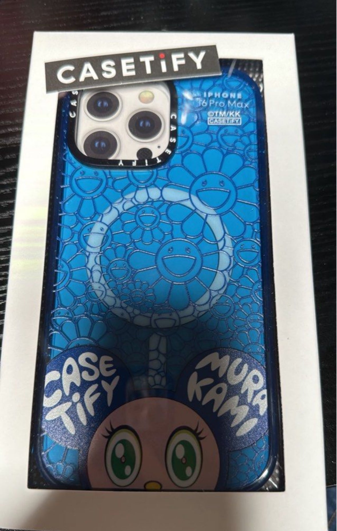TAKASHI MURAKAMI × CASETiFY - Complexcon Exclusive iPhone 16 Pro Max (Phone Case, Mr DOB, Blue)