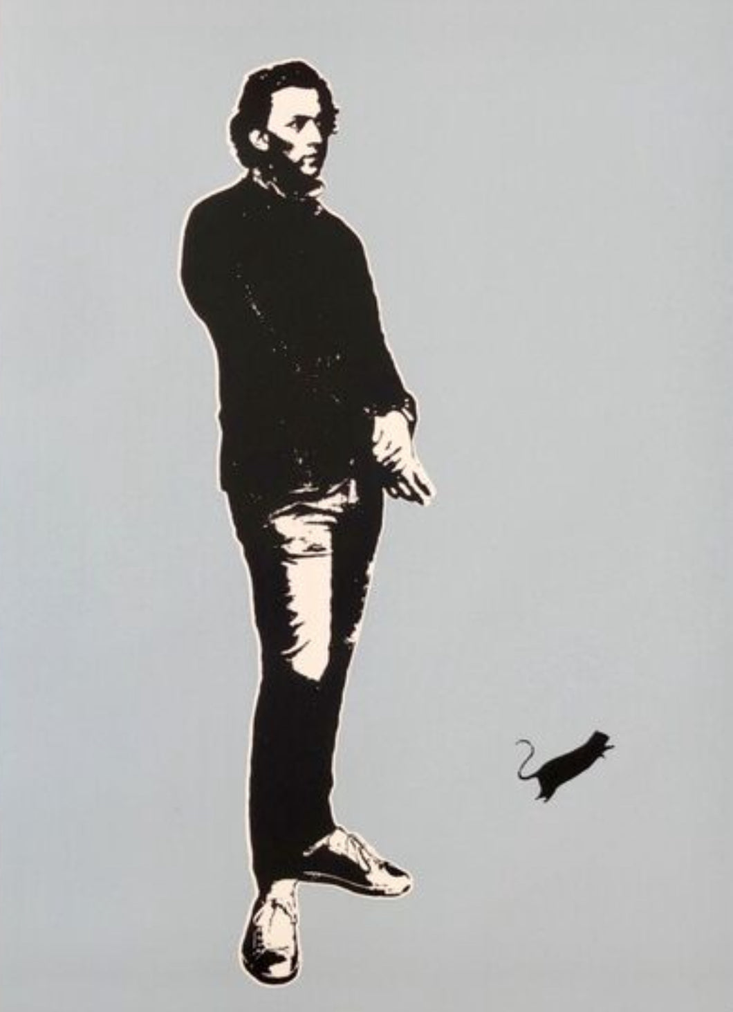 Blek Le Rat - Frederic Chopin (Gray, Grey)
