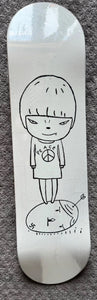 奈良 美智 Yoshitomo Nara -  Peace Girl (Skateboard Deck)