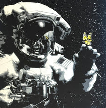 Load image into Gallery viewer, Martin Whatson - Eternal Reflection (Yellow Butterfly, Astronaut)
