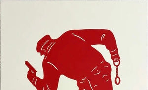 Cleon Peterson - Police Shooting (Red)