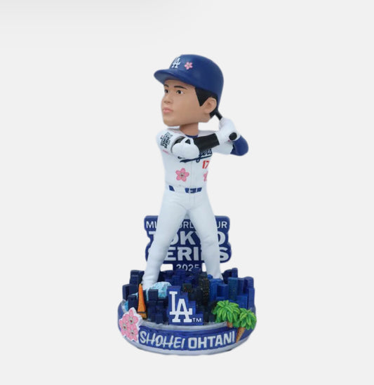 Takashi Murakami + MLB World Tour Tokyo Series -FOCO Shohei Ohtani Tokyo World Tour Home Uniform Bobblehead