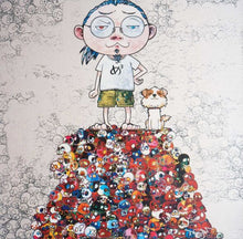 Load image into Gallery viewer, Takashi Murakami - Pom &amp; Me on the Red Mound of the Dead
