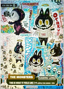 Kasing Lung - Trading Card How2Work CTC The Monsters Series 1 (This Is What It Feels Like 2 , #88 HW 88/84 SR, labubu, Zimomo )