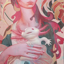 Load image into Gallery viewer, James Jean - Lady With An Axolotl
