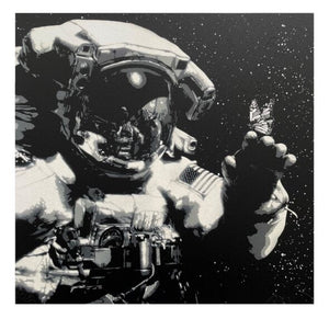 Martin Whatson - Eternal Reflection (White Butterfly, Astronaut)