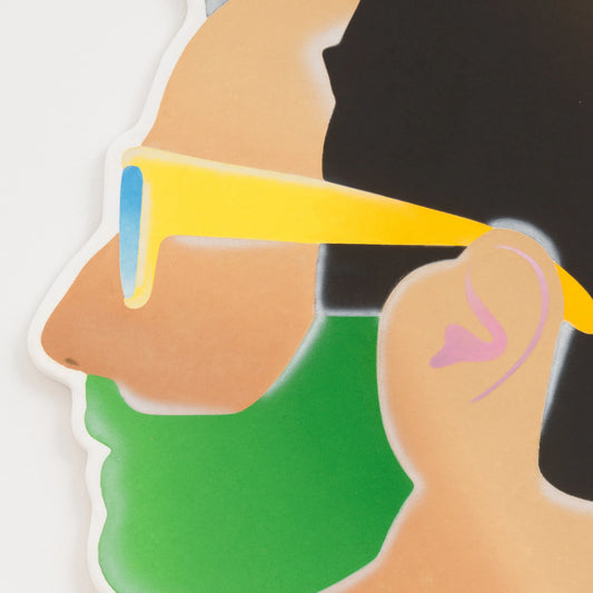 Alex Israel - SELF-PORTRAIT (GREEN BEARD)