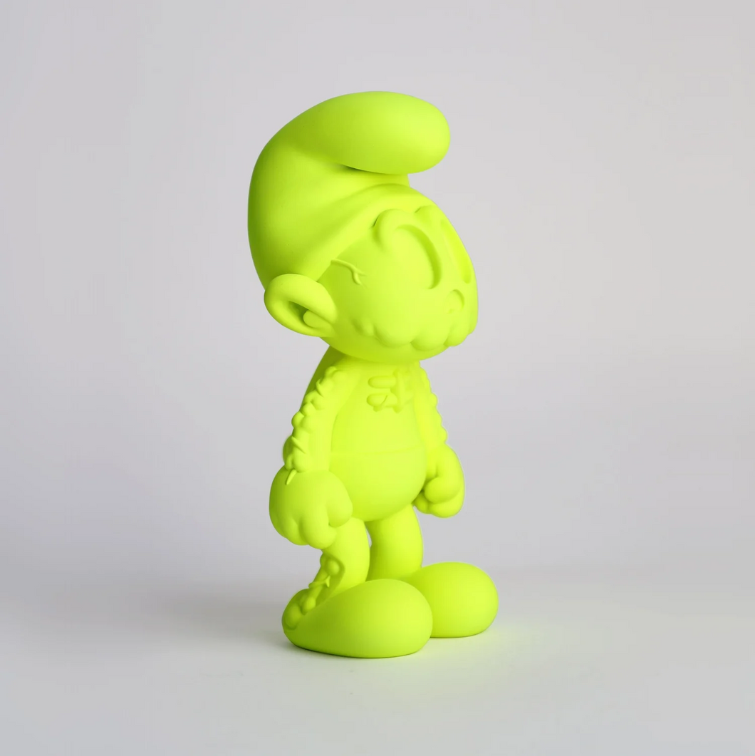 Cote escriva - Creepy Lucky Smurf (Neon Yellow)