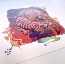 Load image into Gallery viewer, James Jean - Sanctuary ( Tigers, Red)
